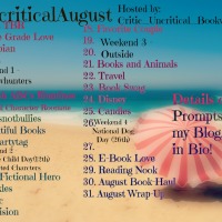 #UncriticalAugust - Challenge and Giveaway